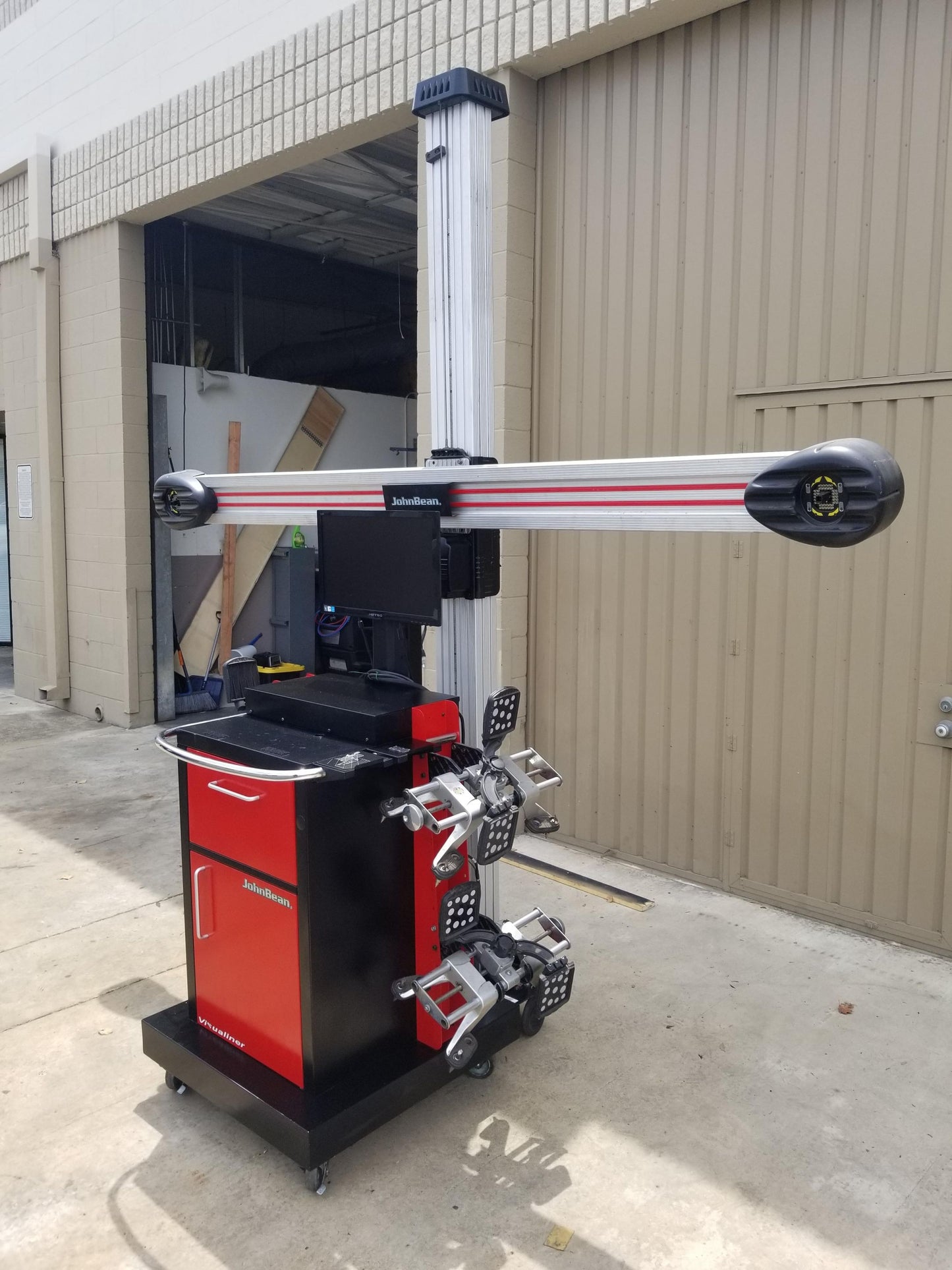 John Bean Alignment Machine (w/ Cart)