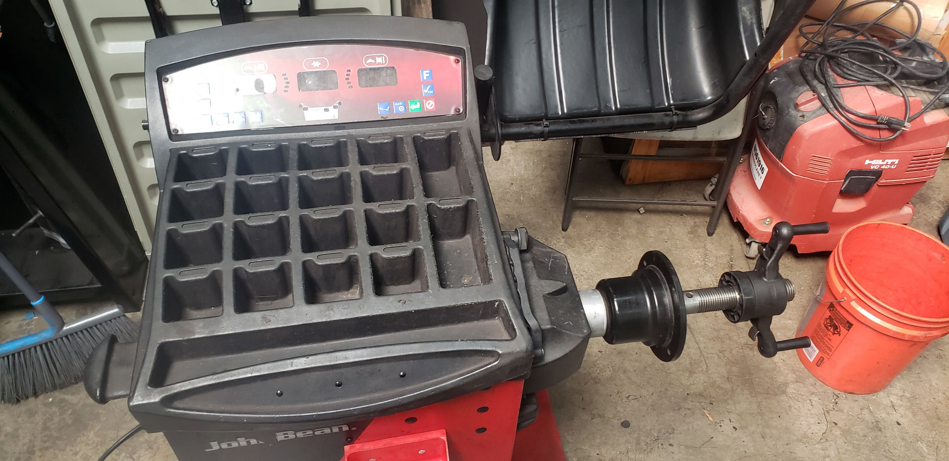 John Bean System II Wheel Balancer