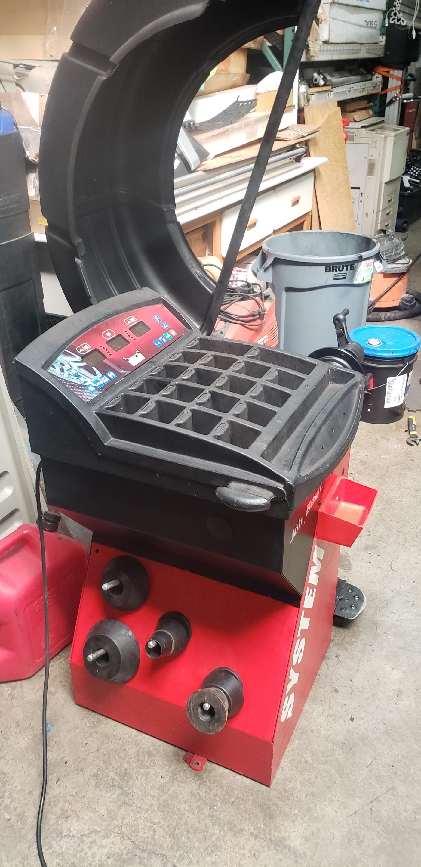 John Bean System II Wheel Balancer