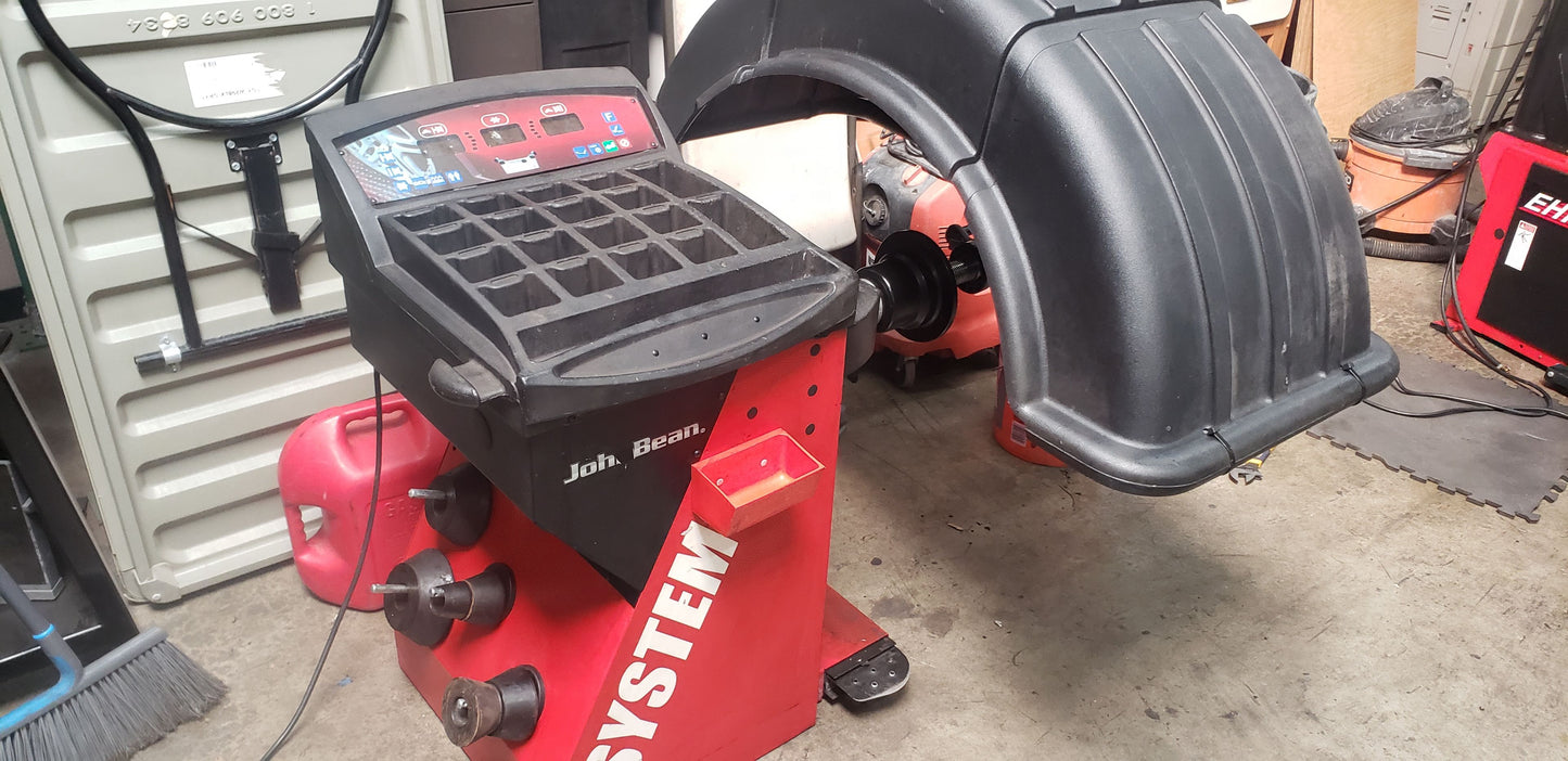 John Bean System II Wheel Balancer