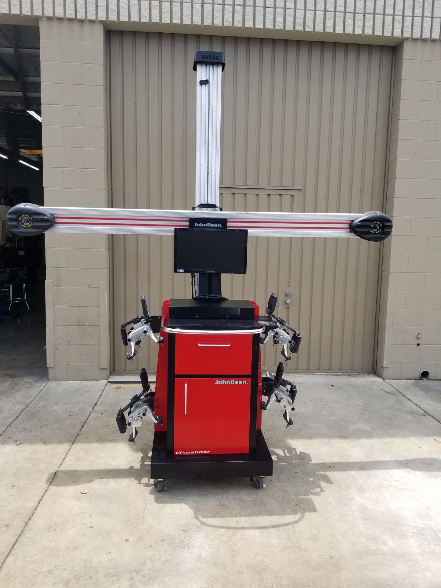 John Bean Alignment Machine (w/ Cart)