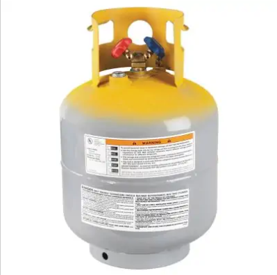 50 Lb. R-12 A/C Refillable Refrigerant Tank