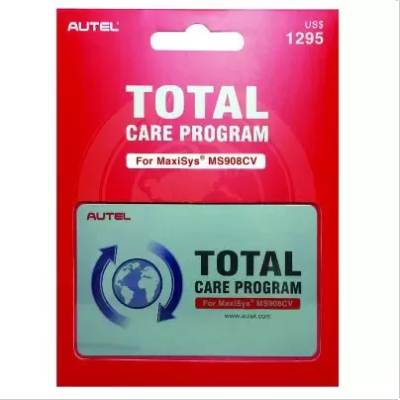 MS908CV ONE YEAR TOTAL CARE PROGRAM CARD