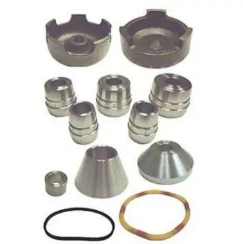12-pc Brake Lathe 1 Bronze Adapter Set w/ Cones, Backing Plates, Spacer, Disk, Band, etc.